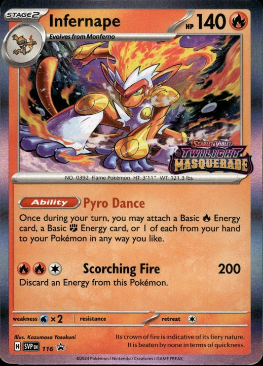 Infernape 116 promo
